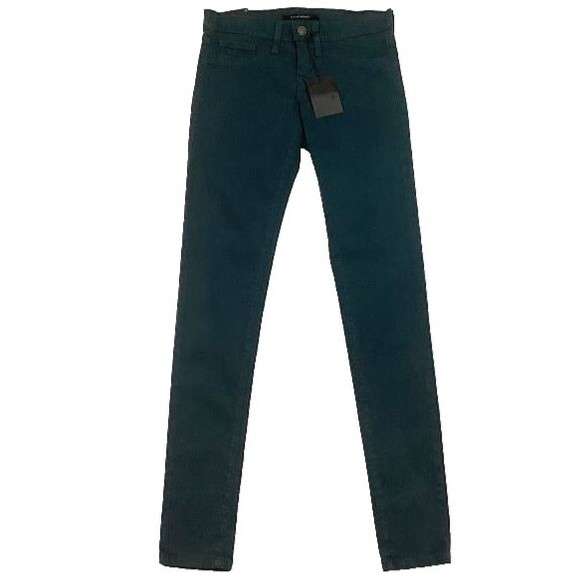 Flying Monkey Jeans -Women's 24 -Dark Green -Skinny -Cotton/Polester/Rayon- NWT! - Picture 2 of 11